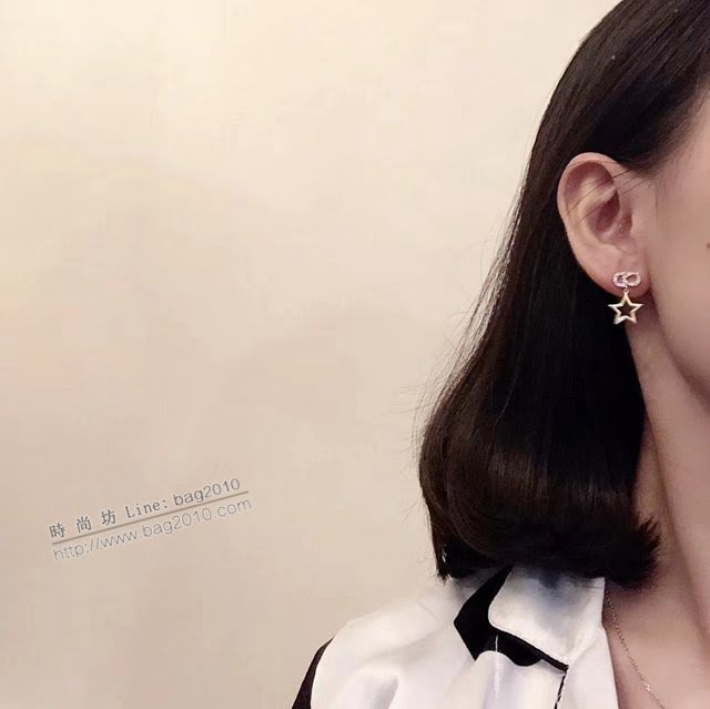 Dior飾品 迪奧經典熱銷款專櫃同步新款 CD五角星耳釘  zgd1165